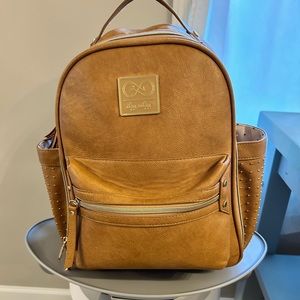 Itzy Ritzy mini leather backpack